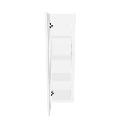 Wall Kitchen Cabinet W1242 Alpina White LessCare 12 in. width 42 in. height 12 in. depth