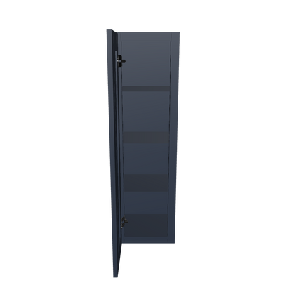 Wall Kitchen Cabinet W1242 Danbury Blue LessCare 12 in. width 42 in. height 12 in. depth