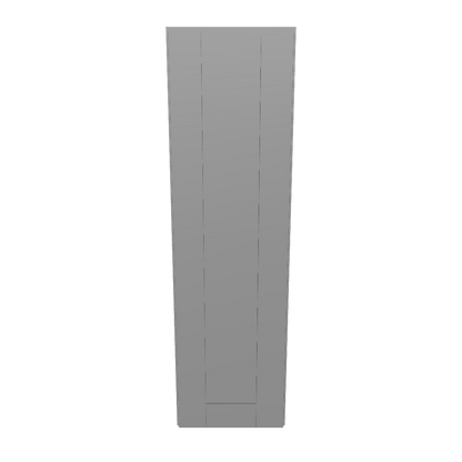 Wall Kitchen Cabinet W1242 Colonial Gray LessCare 12 in. width 42 in. height 12 in. depth