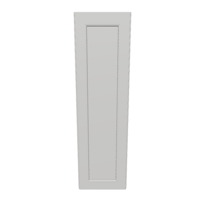 Wall Kitchen Cabinet W1242 Milan Pearl 12 in. width 42 in. height 12 in. depth