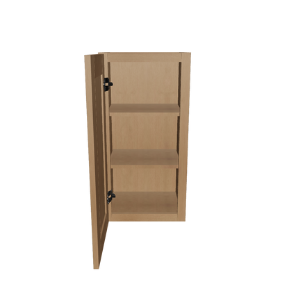 Wall Kitchen Cabinet W1530 Shaker Toffee LessCare 15 in. width 30 in. height 12 in. depth