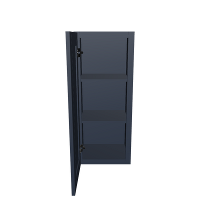 Wall Kitchen Cabinet W1536 Danbury Blue LessCare 15 in. width 36 in. height 12 in. depth