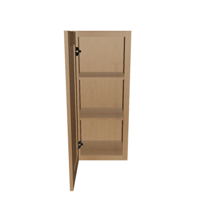 Wall Kitchen Cabinet W1536 Shaker Toffee LessCare 15 in. width 36 in. height 12 in. depth