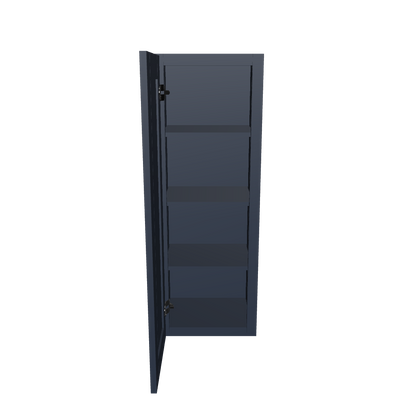 Wall Kitchen Cabinet W1542 Danbury Blue LessCare 15 in. width 42 in. height 12 in. depth
