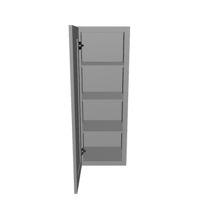 Wall Kitchen Cabinet W1542 Colonial Gray LessCare 15 in. width 42 in. height 12 in. depth