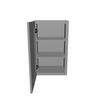 Wall Kitchen Cabinet W1830 Colonial Gray LessCare 18 in. width 30 in. height 12 in. depth