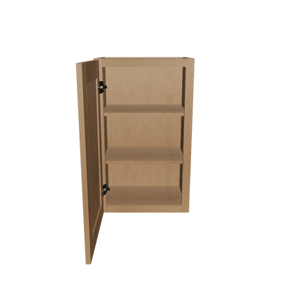 Wall Kitchen Cabinet W1830 Shaker Toffee LessCare 18 in. width 30 in. height 12 in. depth