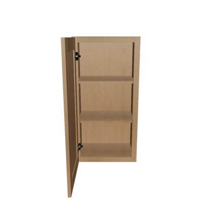 Wall Kitchen Cabinet W1836 Shaker Toffee LessCare 18 in. width 36 in. height 12 in. depth