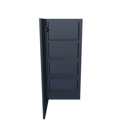 Wall Kitchen Cabinet W1842 Danbury Blue LessCare 18 in. width 42 in. height 12 in. depth