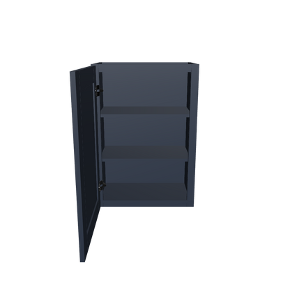 Wall Kitchen Cabinet W2130 Danbury Blue LessCare 21 in. width 30 in. height 12 in. depth