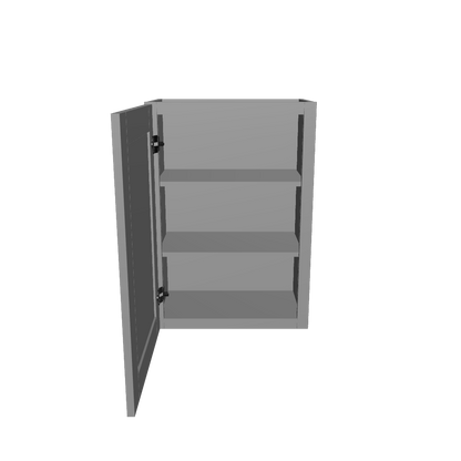 Wall Kitchen Cabinet W2130 Colonial Gray LessCare 21 in. width 30 in. height 12 in. depth