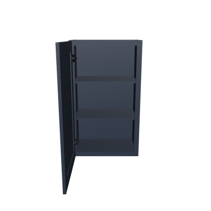 Wall Kitchen Cabinet W2136 Danbury Blue LessCare 21 in. width 36 in. height 12 in. depth