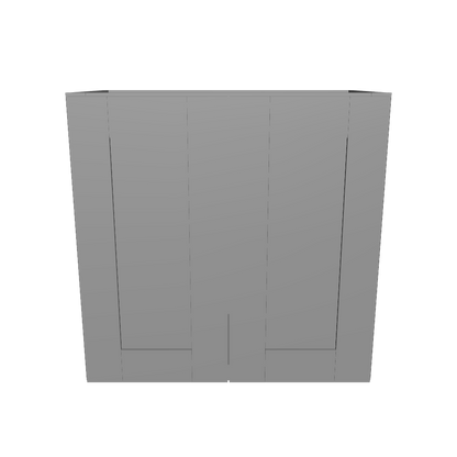Wall Kitchen Cabinet W2424 Colonial Gray LessCare 24 in. width 24 in. height 12 in. depth