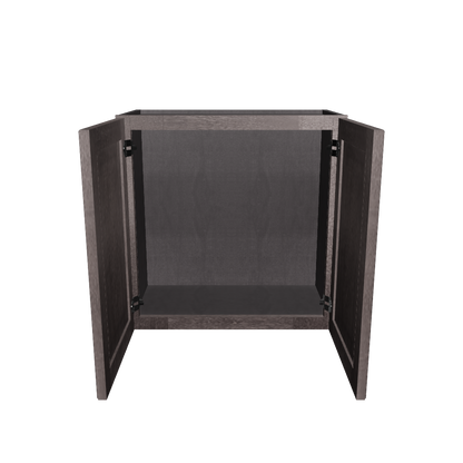 Wall Kitchen Cabinet W2424 Milan Slate 24 in. width 24 in. height 12 in. depth
