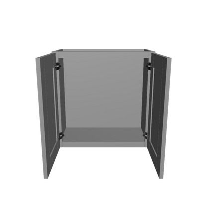 Wall Kitchen Cabinet W2424 Colonial Gray LessCare 24 in. width 24 in. height 12 in. depth