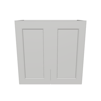 Wall Kitchen Cabinet W2424 Milan Pearl LessCare 24 in. width 24 in. height 12 in. depth