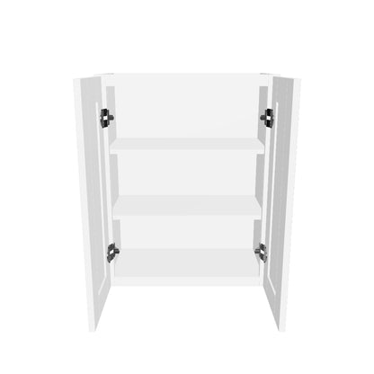 Wall Kitchen Cabinet W2430 Alpina White LessCare 24 in. width 30 in. height 12 in. depth