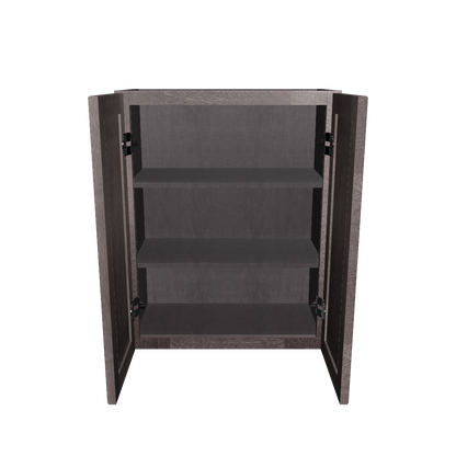 Wall Kitchen Cabinet W2430 Milan Slate 24 in. width 30 in. height 12 in. depth