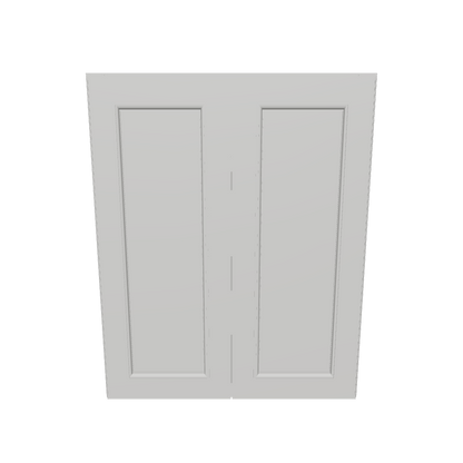 Wall Kitchen Cabinet W2430 Milan Pearl 24 in. width 30 in. height 12 in. depth