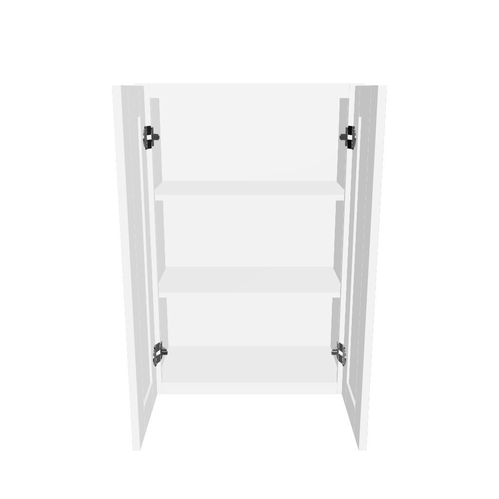 Alpina White W2436 Shaker Wall Kitchen Cabinet