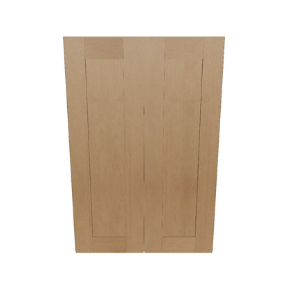 Wall Kitchen Cabinet W2436 Shaker Toffee LessCare 24 in. width 36 in. height 12 in. depth