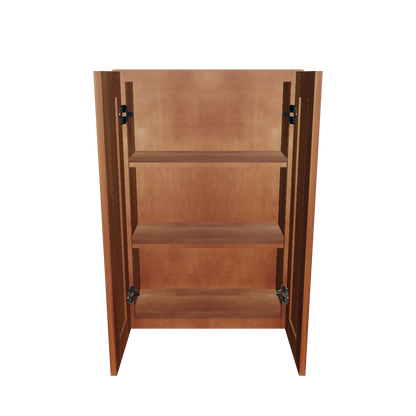 Wall Kitchen Cabinet W2436 Newport LessCare 24 in. width 36 in. height 12 in. depth