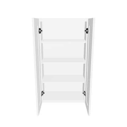 Wall Kitchen Cabinet W2442 Alpina White LessCare 24 in. width 42 in. height 12 in. depth