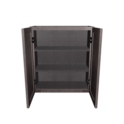 Wall Kitchen Cabinet W2730 Milan Slate 27 in. width 30 in. height 12 in. depth