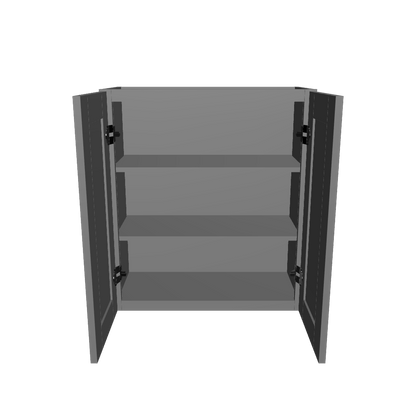 Wall Kitchen Cabinet W2730 Colonial Gray LessCare 27 in. width 30 in. height 12 in. depth