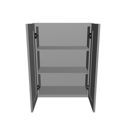 Wall Kitchen Cabinet W2736 Colonial Gray LessCare 27 in. width 36 in. height 12 in. depth