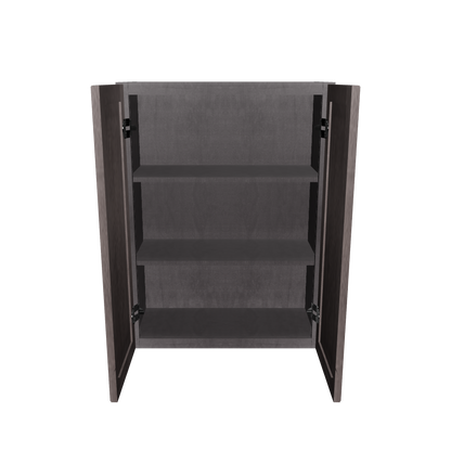 Wall Kitchen Cabinet W2736 Milan Slate 27 in. width 36 in. height 12 in. depth