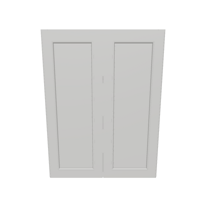 Wall Kitchen Cabinet W2736 Milan Pearl 27 in. width 36 in. height 12 in. depth