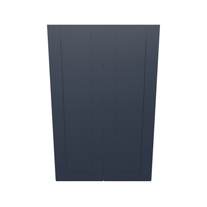 Wall Kitchen Cabinet W2742 Danbury Blue LessCare 27 in. width 42 in. height 12 in. depth