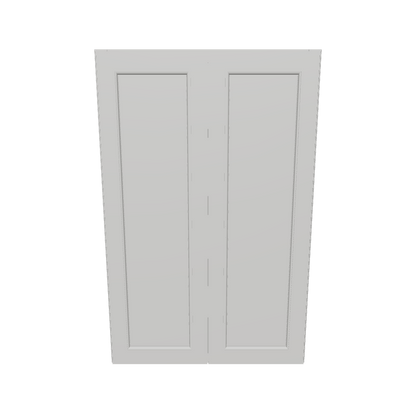 Wall Kitchen Cabinet W2742 Milan Pearl 27 in. width 42 in. height 12 in. depth
