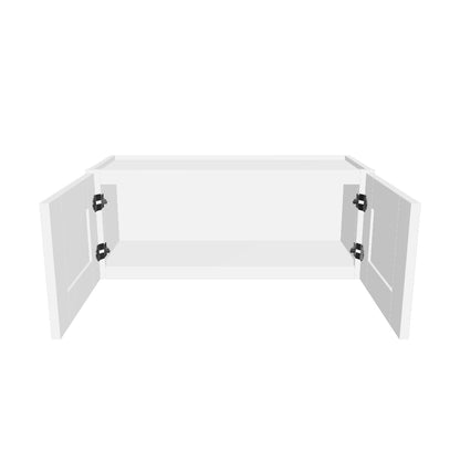 Wall Kitchen Cabinet W3012 Alpina White LessCare 30 in. width 12 in. height 12 in. depth