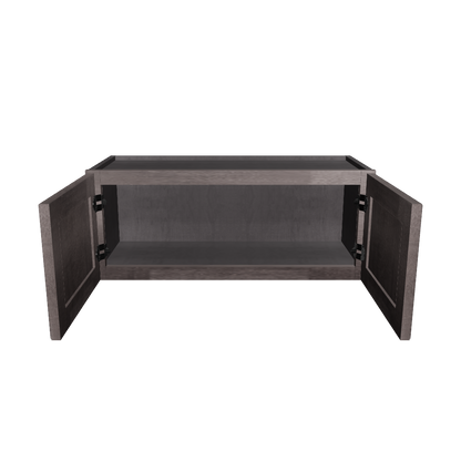Wall Kitchen Cabinet W3012 Milan Slate 30 in. width 12 in. height 12 in. depth