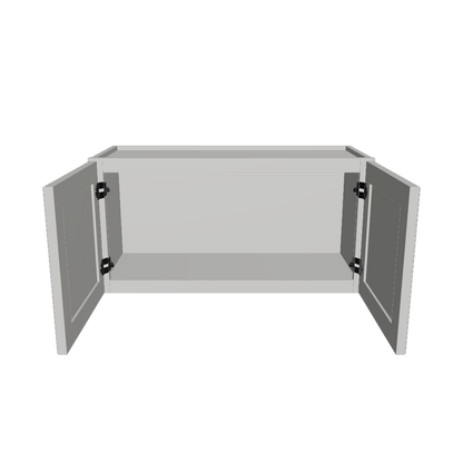 Wall Kitchen Cabinet W3015 Milan Pearl 30 in. width 15 in. height 12 in. depth