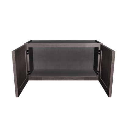 Wall Kitchen Cabinet W3015 Milan Slate 30 in. width 15 in. height 12 in. depth