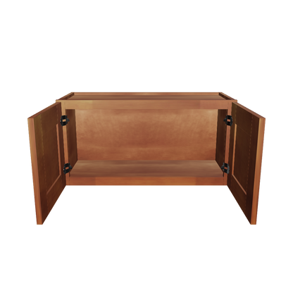 Wall Kitchen Cabinet W3015 Newport LessCare 30 in. width 15 in. height 12 in. depth