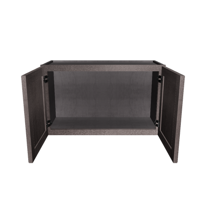 Wall Kitchen Cabinet W3018 Milan Slate 30 in. width 18 in. height 12 in. depth