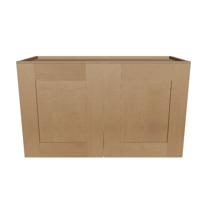 Wall Kitchen Cabinet W3018 Shaker Toffee LessCare 30 in. width 18 in. height 12 in. depth
