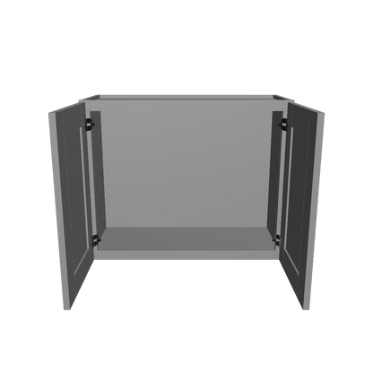 Wall Kitchen Cabinet W3024 Colonial Gray LessCare 30 in. width 24 in. height 12 in. depth