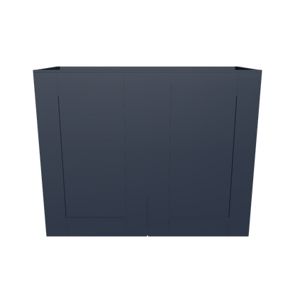 Wall Kitchen Cabinet W3024 Danbury Blue LessCare 30 in. width 24 in. height 12 in. depth