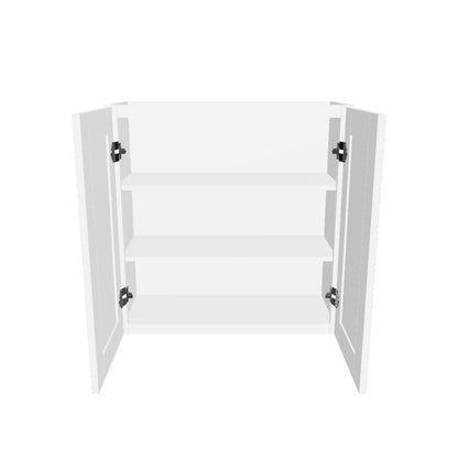 Wall Kitchen Cabinet W3030 Alpina White LessCare 30 in. width 30 in. height 12 in. depth