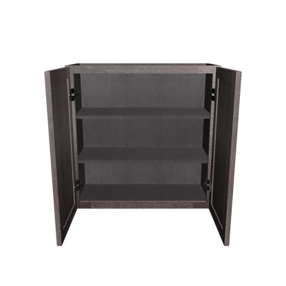 Wall Kitchen Cabinet W3030 Milan Slate 30 in. width 30 in. height 12 in. depth