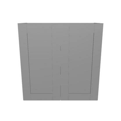 Wall Kitchen Cabinet W3030 Colonial Gray LessCare 30 in. width 30 in. height 12 in. depth