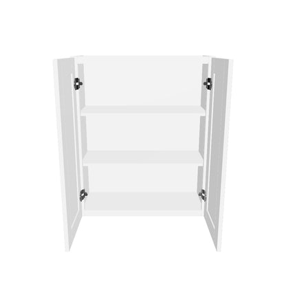 Wall Kitchen Cabinet W3036 Alpina White LessCare 30 in. width 36 in. height 12 in. depth