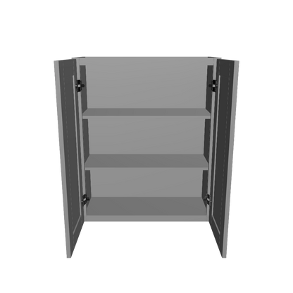 Wall Kitchen Cabinet W3036 Colonial Gray LessCare 30 in. width 36 in. height 12 in. depth