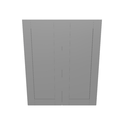 Wall Kitchen Cabinet W3036 Colonial Gray LessCare 30 in. width 36 in. height 12 in. depth