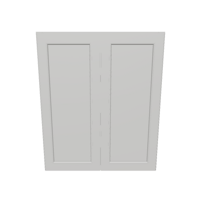 Wall Kitchen Cabinet W3036 Milan Pearl 30 in. width 36 in. height 12 in. depth